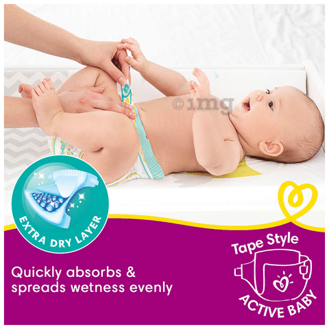 Buy Pampers Active Baby Diaper Xl 32 Pcs Online At Best Price of Rs 999 -  bigbasket