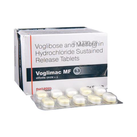 Voglimac Mf 0 3 Tablet Sr View Uses Side Effects Price And Substitutes 1mg