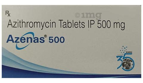 Azenas 500mg Tablet image Azenas 500mg Tablet image