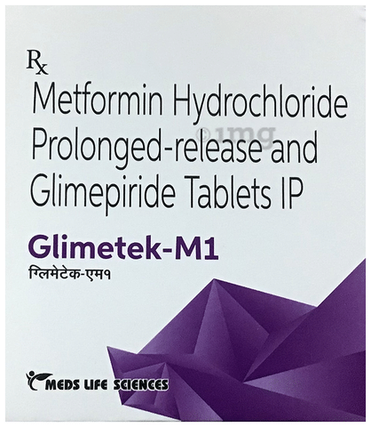 Glimetek-M 1 Tablet PR
