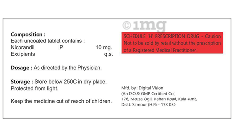 Nicomend 10 Tablet image