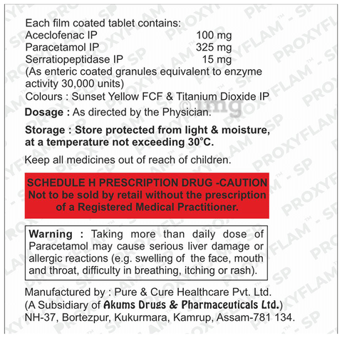 Proxyflam-SP Tablet image