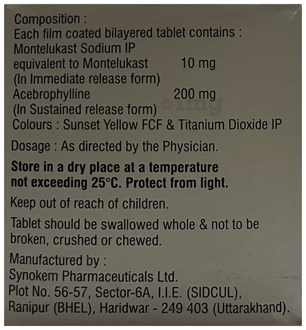 Nukast AB Tablet SR image