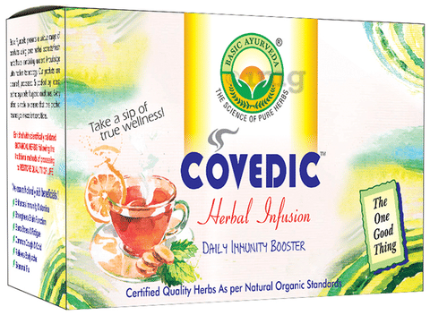 Basic Ayurveda Covedic Herbal Infusion Lemon image Basic Ayurveda Covedic Herbal Infusion Lemon image