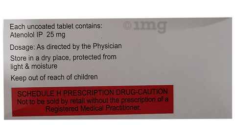 Tenolol 25 Tablet image