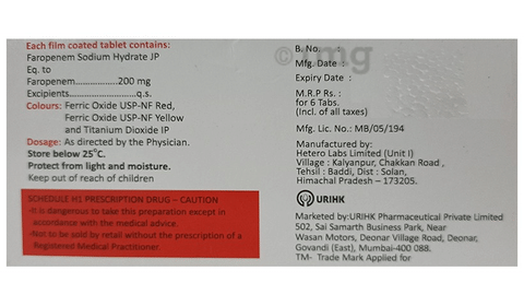 Farohope 200 Tablet image