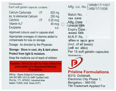 Atibon-K27 Softgel Capsule image Atibon-K27 Softgel Capsule image