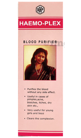 BHP Haemo-Plex Blood Purifier: Buy bottle of 200.0 ml Syrup at best price in India | 1mg