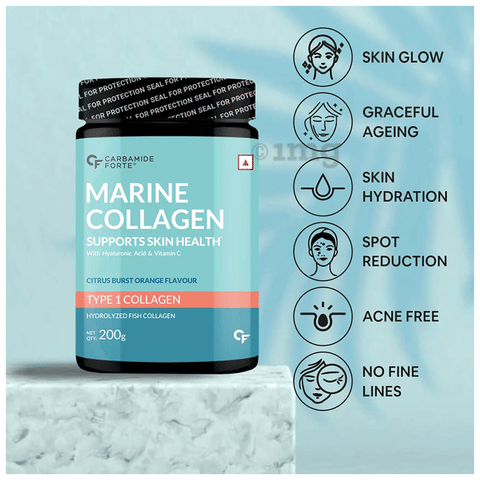 Carbamide Forte Marine Collagen Powder with Hyaluronic Acid ...