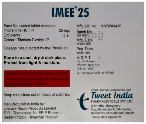 Imee 25 Tablet image