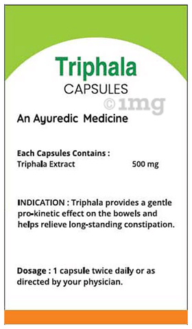 Garveish Triphala Capsule image Garveish Triphala Capsule image