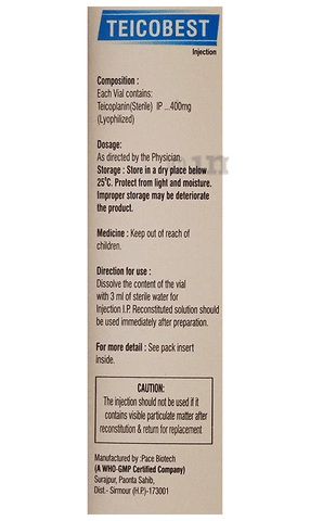 Teicobest Injection image