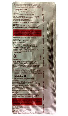 Migiplex 40mg/10mg Tablet