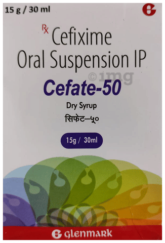 Cefate 50 Dry Syrup image