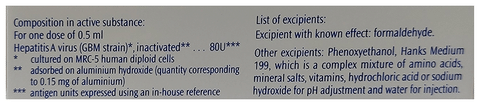Avaxim 80U Pediatric Vaccine