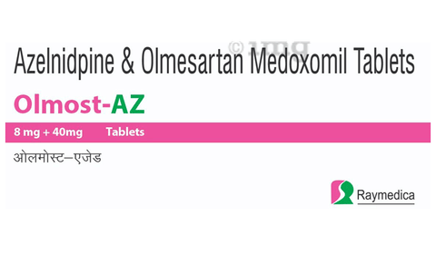 Olmost-AZ 40mg/8mg Tablet image Olmost-AZ 40mg/8mg Tablet image
