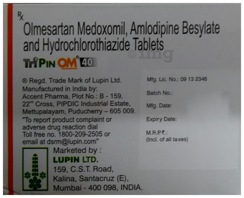 Tripin OM 40 Tablet image