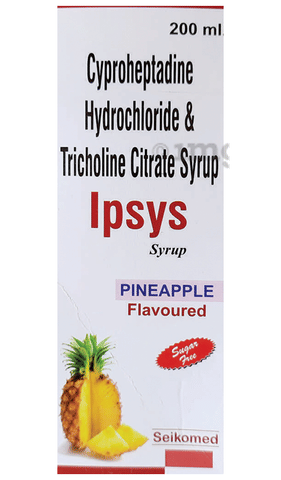Ipsys Syrup Pineapple Sugar Free image