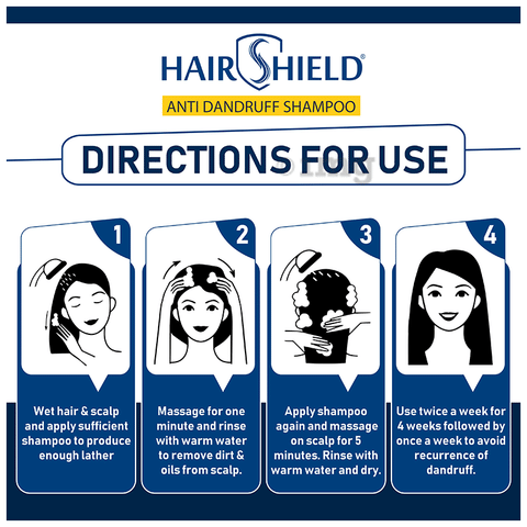 Hair Shield Anti Dandruff Shampoo