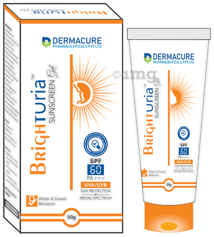 Brighturia Sunscreen Gel SPF 60 image