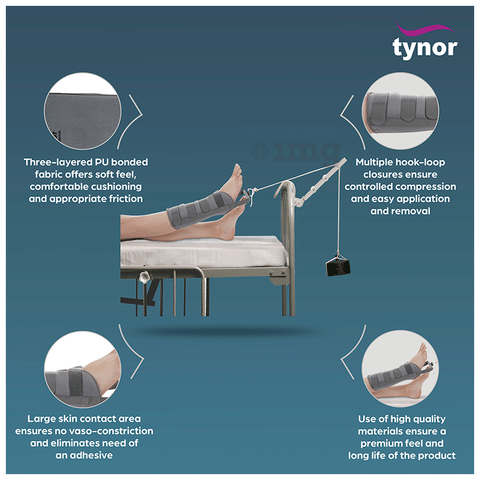 Tynor Cervical Traction Kit with Weight Bag - (Sleeping) (UN) (G 26)