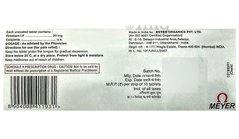 Ugesic Sublingual tablet image