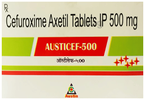Austicef 500 Tablet image