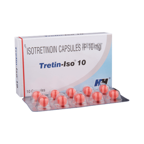 Buy Tretin-Iso 10 Capsule Online: View Uses, Side Effects, Price,  Substitutes | 1mg