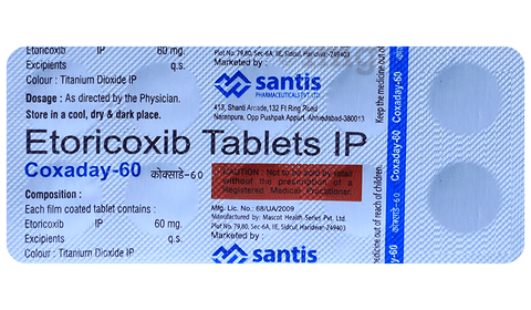 Coxaday 60 Tablet image Coxaday 60 Tablet image