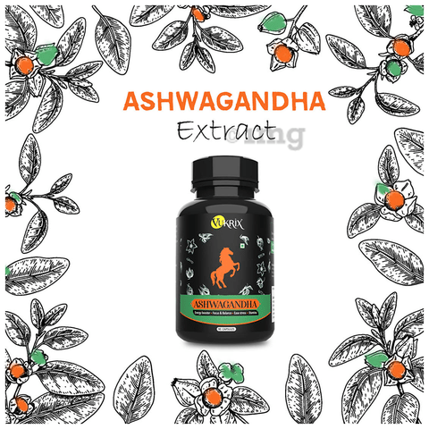 Vukrix Ashwagandha Capsule (90 Each) 9