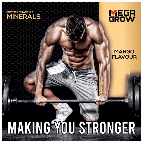 Megagrow Mass Gainer Mango image Megagrow Mass Gainer Mango image