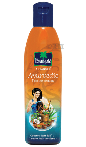 Parachute Advansed Ayurvedic Coconut Hair Oil: Buy bottle of 300 ml Oil at  best price in India | 1mg