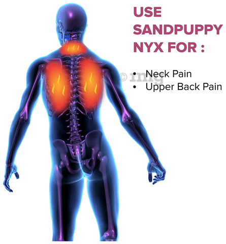 Upper back heating pad clearance