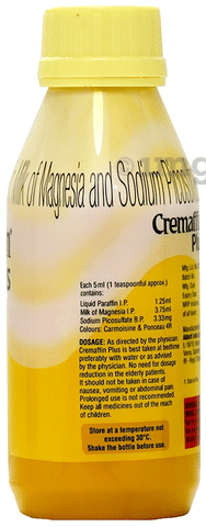 Cremaffin Plus  Syrup Refreshing Sugar Free