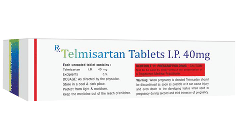 TelMizem 40 Tablet image TelMizem 40 Tablet image