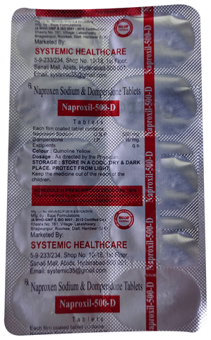 Naproxil 500 D Tablet