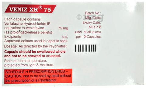 Veniz XR 75 Capsule image