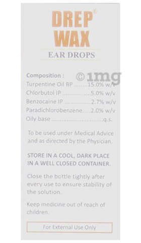 Drep Wax Ear Drop image