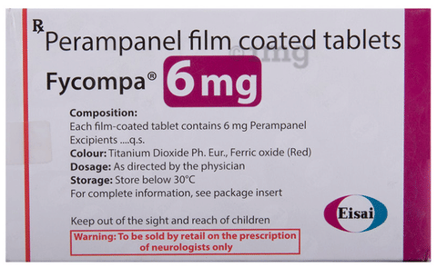 Fycompa 6mg Tablet image