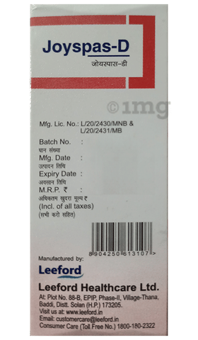 Joyspas-D Oral Drops image