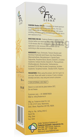 Fixderma Shadow Cream SPF 50+ image