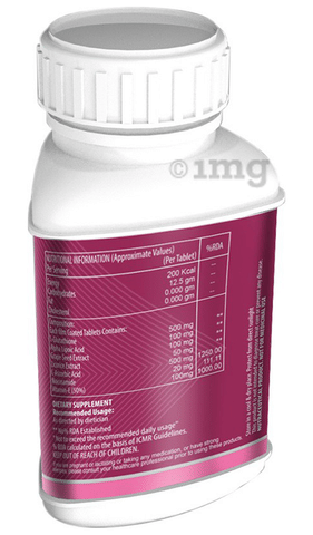 Vogue Wellness L- Glutathione Tablet with Vitamin C for Glowing Skin Anti  Ageing Whitening Skin: Buy box of 1.0 Bottle at   in  India | 1mg