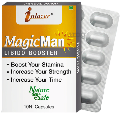 Inlazer MagicMan Libido Booster Capsule image