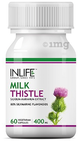 Inlife Milk Thistle 400mg Capsule: Buy bottle of 60 capsules ...