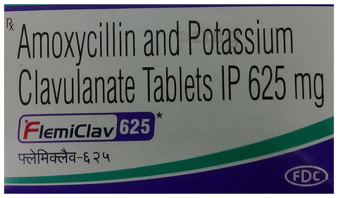 Flemiclav 625 Tablet image Flemiclav 625 Tablet image