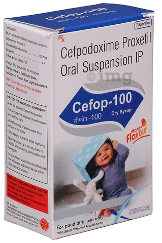 Cefop 100 Dry Syrup Mango image Cefop 100 Dry Syrup Mango image