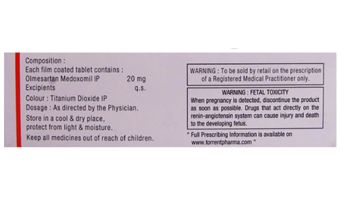 OLsar 20 Tablet image