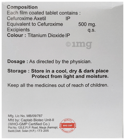 Sefta 500 Tablet image