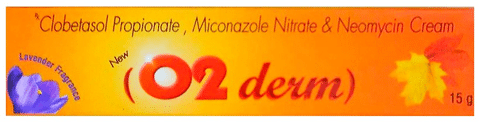 New O2 Derm Cream Lavender
