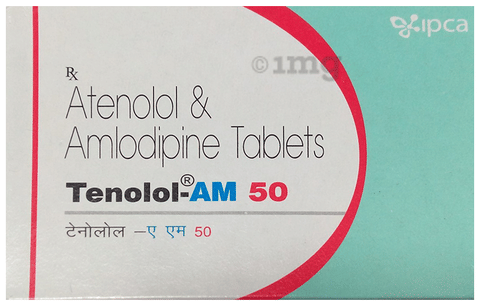 Tenolol-AM 50 Tablet image Tenolol-AM 50 Tablet image